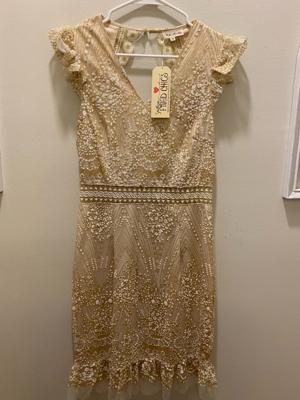 Super Sparkly Short Formal Dress